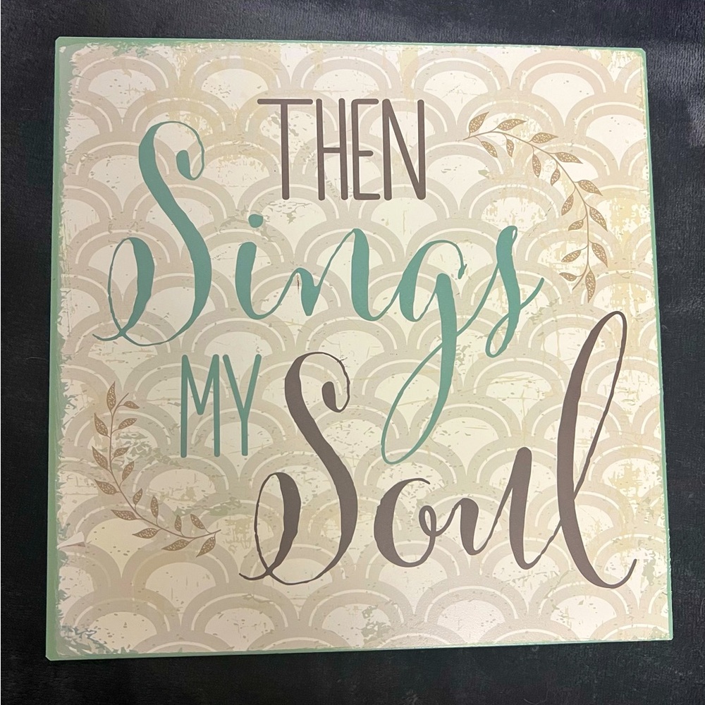 Then Sings My Soul Wall Hanging